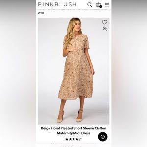 PINKBLUSH Bump Friendly/Maternity Dress